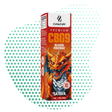 🍊 Blood Orange 79% CBG9 - Canapuff - Одноразовий - 1 мл