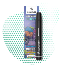 🍇 BLUEBERRY DIESEL 96% HHC-O - CanaPuff - ОДНОРАЗОВИЙ - 1 мл